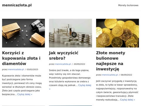 Mennicazlota.pl - złote monety i sztabki