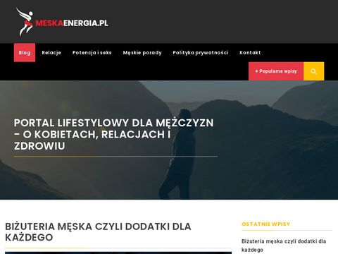 Meskaenergia.pl - niezbędnik mężczyzny