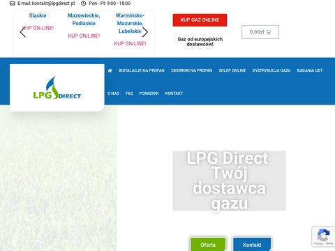 Lpg Direct - dystrybucja gazu grzewczego