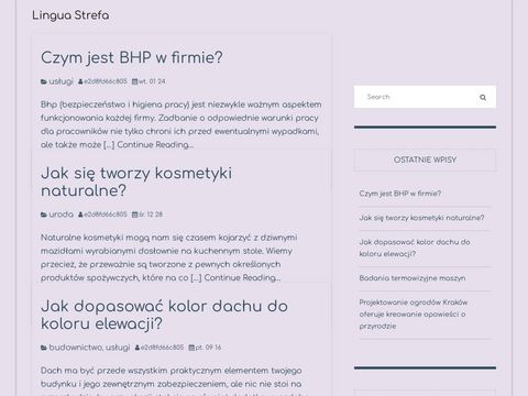 Linguastrefa.pl angielski lekcje
