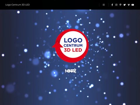 Logocentrum 3D Led - reklama świetlna