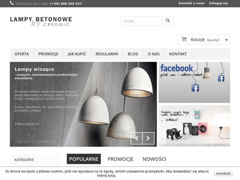 Lampy-betonowe.pl - oryginalne oświetlenie