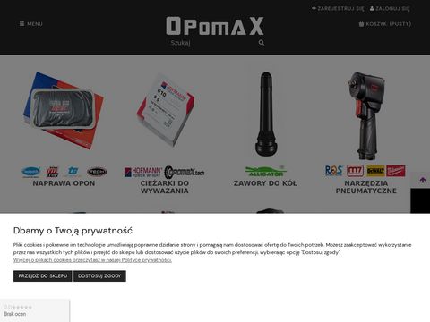 Opomax.com.pl - wyposażenie warsztatów
