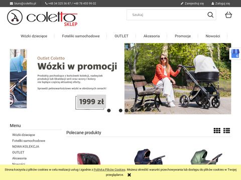 Outlet.coletto.pl bezpieczny fotelik