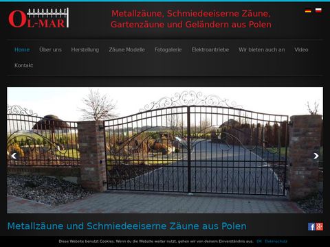Olmar-metallzaune.de ogrodzenia i bramy