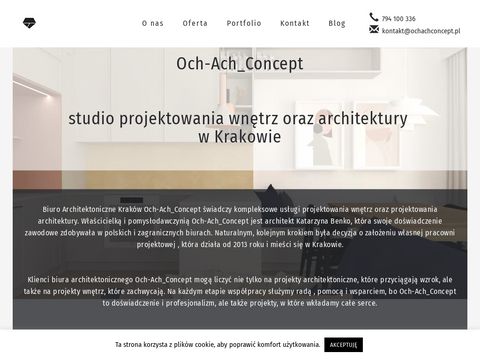 Ochachconcept.pl architekt Kraków