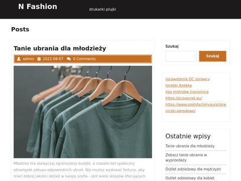 N-fashion.pl - blog o pozycjonowaniu