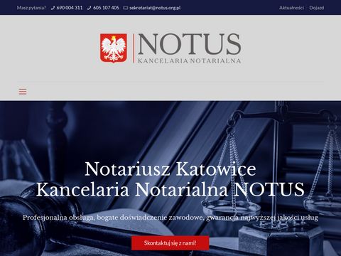 Notariusz Katowice - notus.org.pl