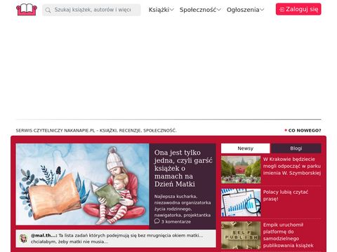 Nakanapie.pl - portal o książkach