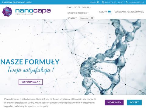 Nanocape - impregnaty do drewna
