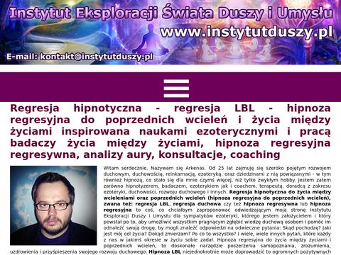 Instytutduszy.pl regresja LBL