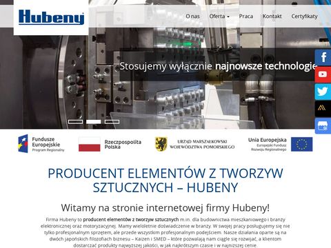 Hubeny.com.pl wypraski z tworzyw