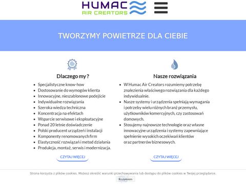 Humac.pl filtrowanie powietrza