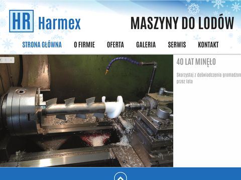 Harmex.pl maszyny do lodów