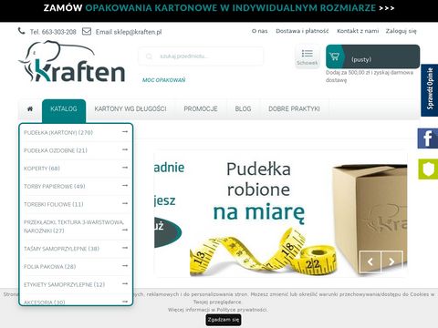 Kraften.pl producent kartonów