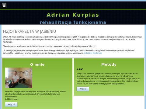 Kurpias.pl usługi fizjoterapeutyczne