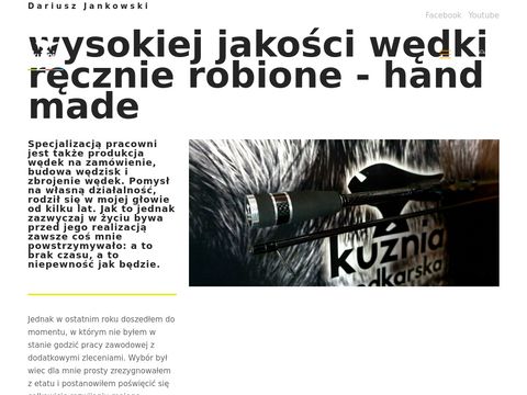 Kuzniawedkarska.pl budowa wędzisk