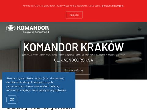 Komandor-krakow.com.pl szafy