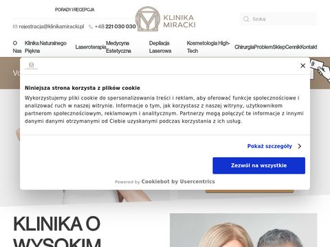 Klinikamiracki.pl - zabiegi laserowe