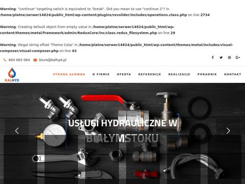 Kalhyd.pl - usługi hydrauliczne