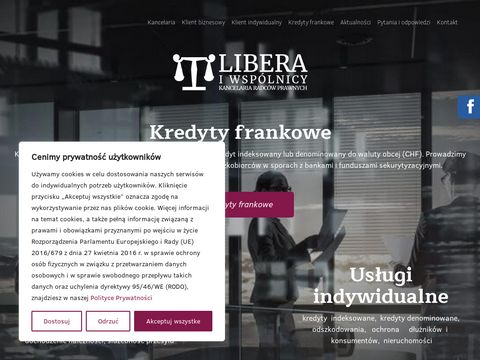 Kancelarialibera.pl słup na działce