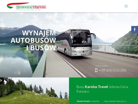 Karolus.pl wynajem busów Jelenia Góra