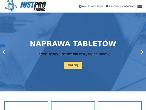 Justpro-serwis.pl serwis laptopów