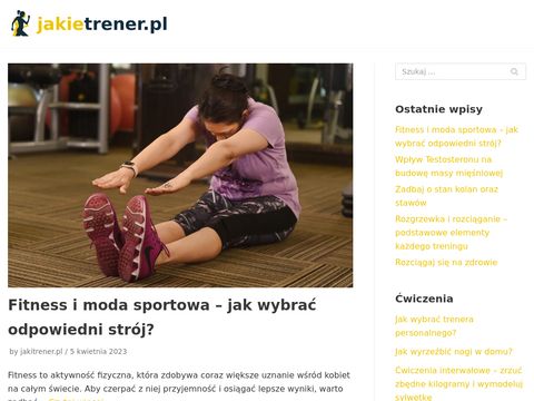 Jakitrener.pl znajdź trenera personalnego
