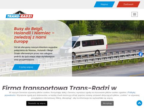 Trans-Radzi autobus Polska Holandia