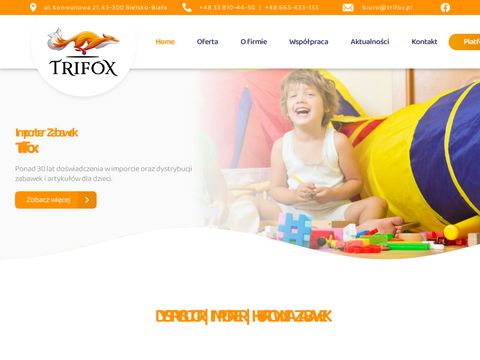 Trifox.pl - dystrybutor zabawek