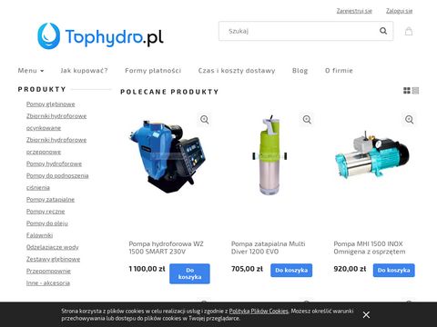 Tophydro.pl - pompa głębinowa do studni