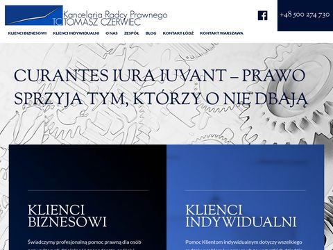 Tczerwiec.pl - obsługa prawna Warszawa