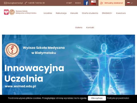 Wsmed.edu.pl uczelnia medyczna