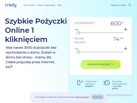 Credy.pl - pożyczki chwilówki online