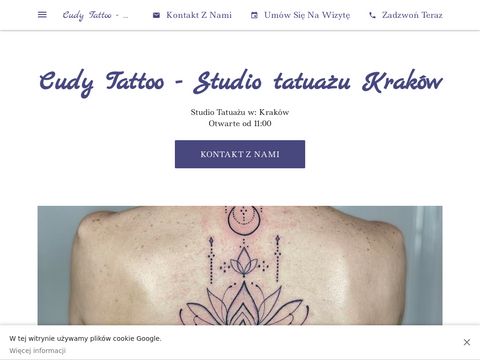 Cudy Tattoo - studio tatuażu Kraków