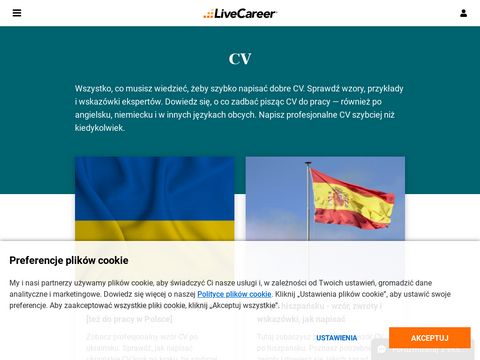 Cvnet.pl - przyklady i wzory CV