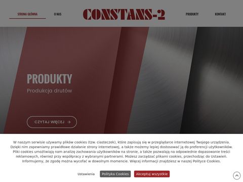 Constans-2 Mateusz Ćmiel druty oporowe