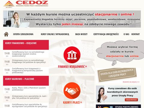 Cedoz.pl kurs z księgowości