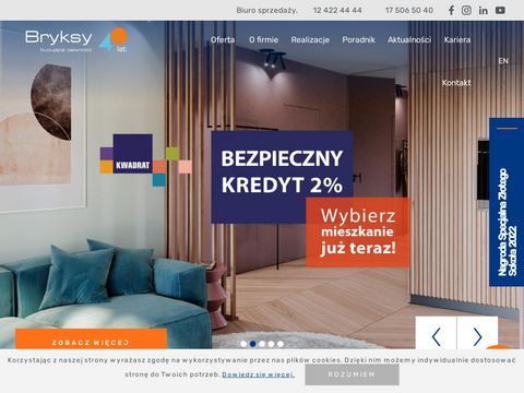 Bryksy.pl nowe mieszkania Kraków
