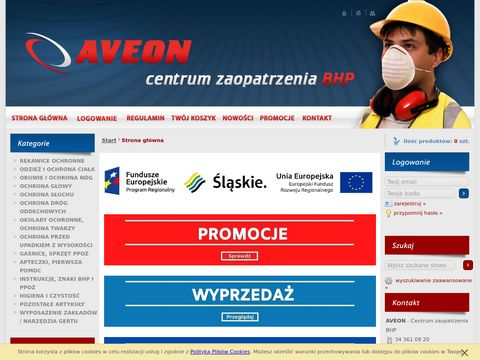 Rękawice ochronne z firmą Aveon.pl