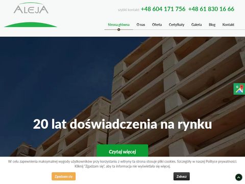 Aleja.net.pl - nadstawki paletowe Poznań