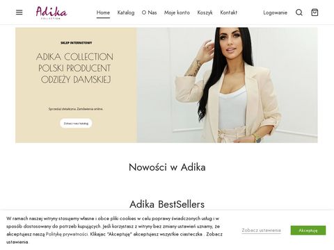 Adikasklep.pl - modna odzież damska