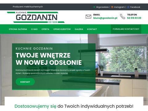 Gozdanin - kuchnie Poznań