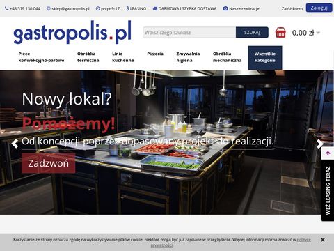 Gastropolis.pl sprzęt gastronomiczny