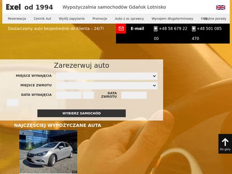 Exel - wynajem samochodów Gdańsk