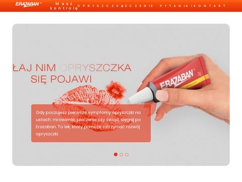 Erazaban.pl - krem na opryszczkę