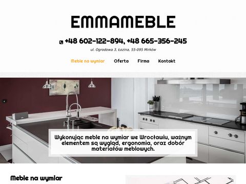 Emmameble.pl do kuchni Wrocław