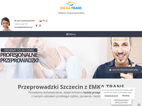 Em-Ka Trans przeprowadzka Szczecin