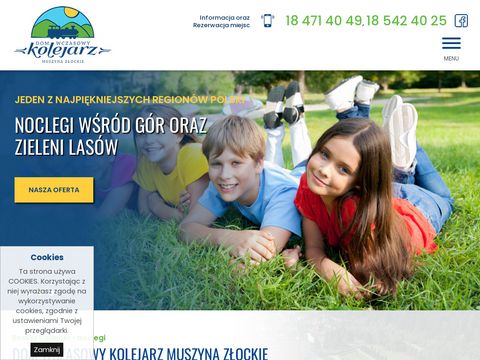Dwkolejarz.pl - noclegi Muszyna