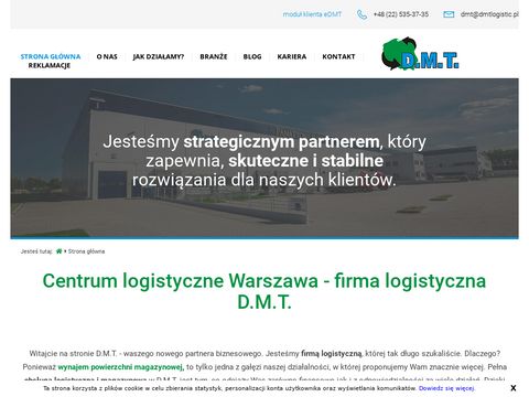 D.M.T logistyka magazyny Warszawa